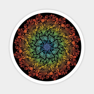 Angels Mandala Artwork Magnet